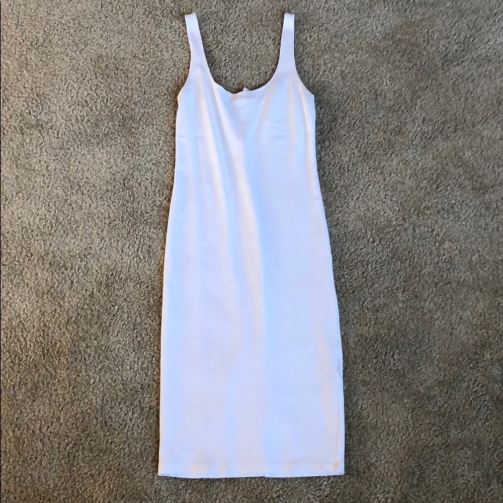 White Midi Dress